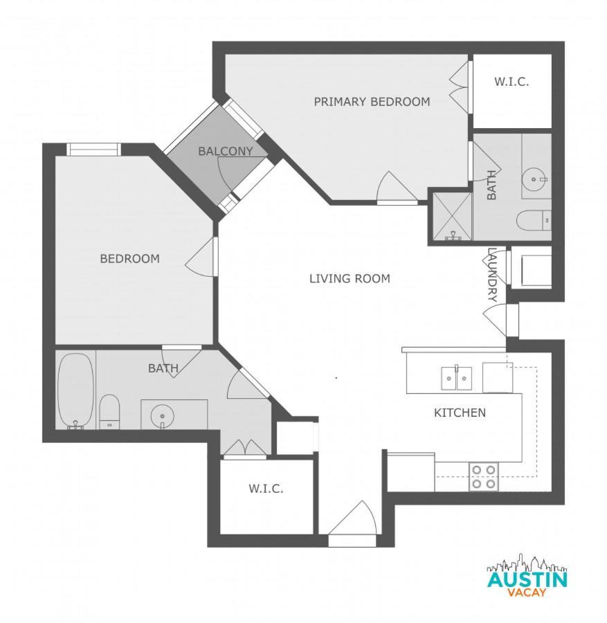 West Campus Accommodations Pool And King Bedrooms Austin Exterior foto